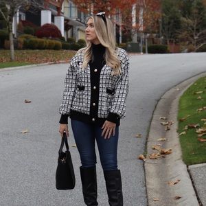 Chicwish tweed cardigan